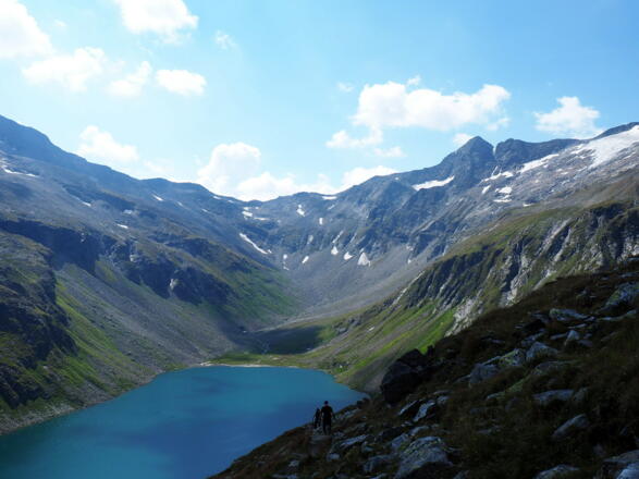 Abstieg, Kratzenbergsee von ~2300m