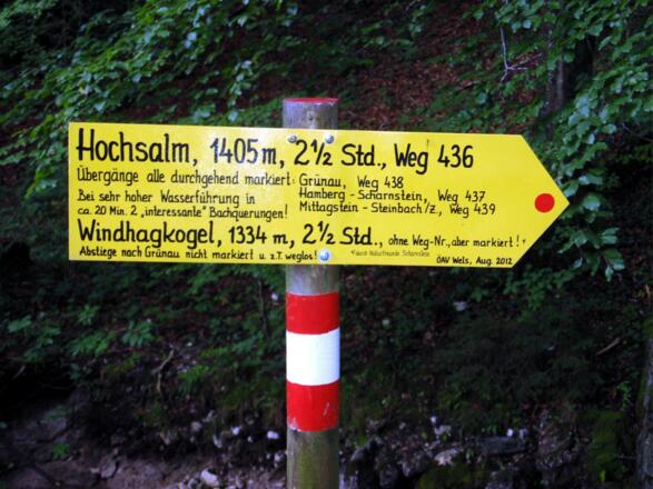 Startpunkt Schranken 550m