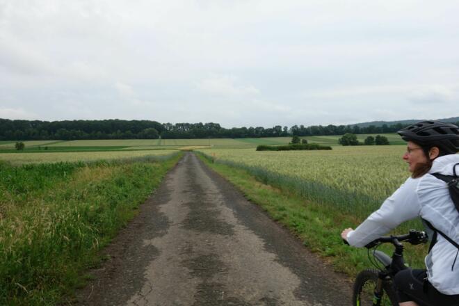 Feldweg kurz vor Fladungen