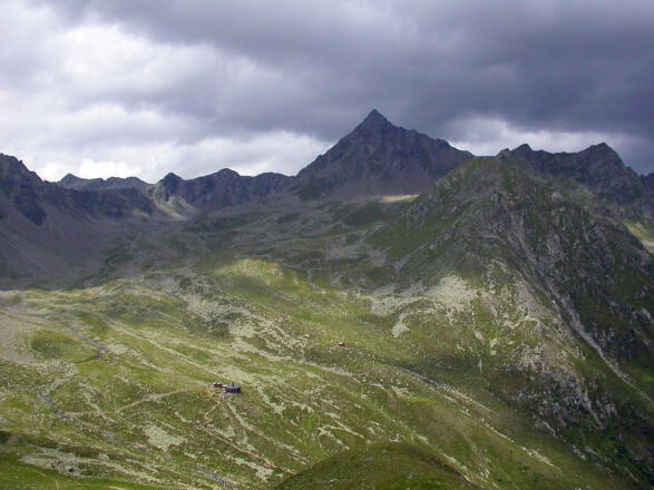 Lasörling, darunter die Lasörlinghütte