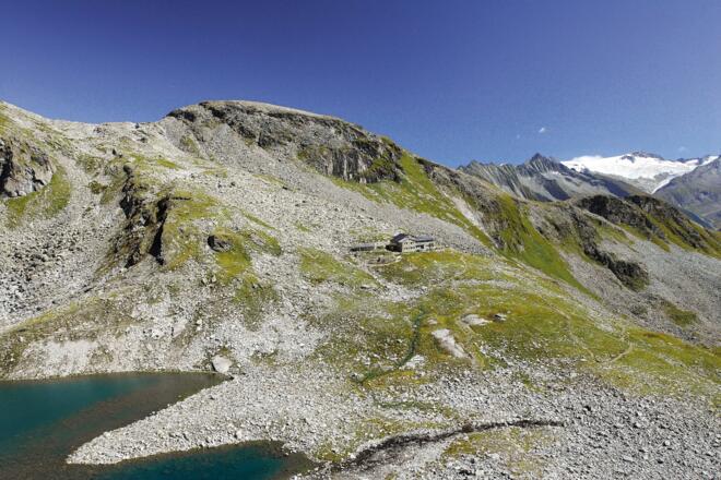 Blick auf das Friesenberghaus
