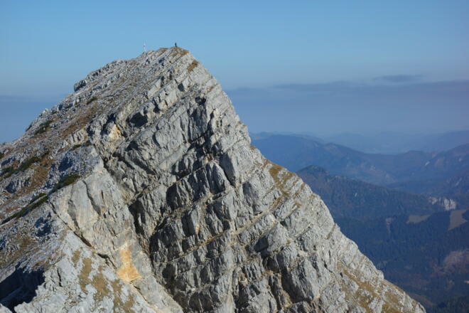 Kleiner Pyhrgas 2023m von Süden (Grat) gesehen