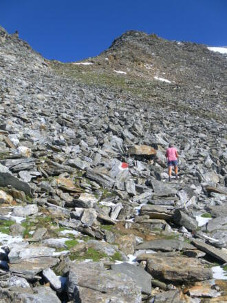 Gipfelkar zur Larmkogelscharte