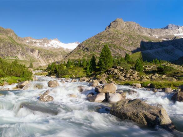 Der Gletscherbach im Zemmgrund