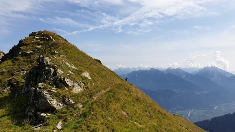 Schöne panoramawanderung