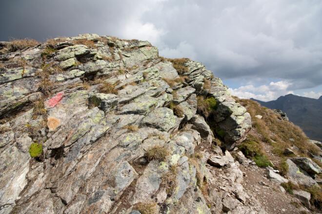 noch eine kleine Felsstufe hinauf