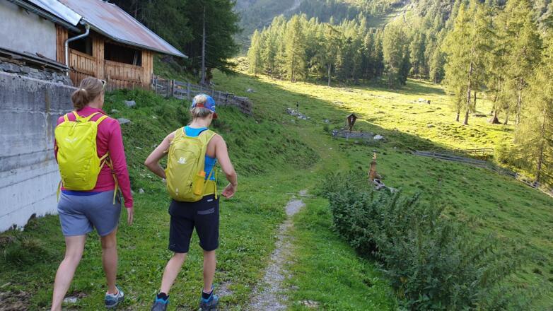 Start bei der Pfaffenhofer Alm