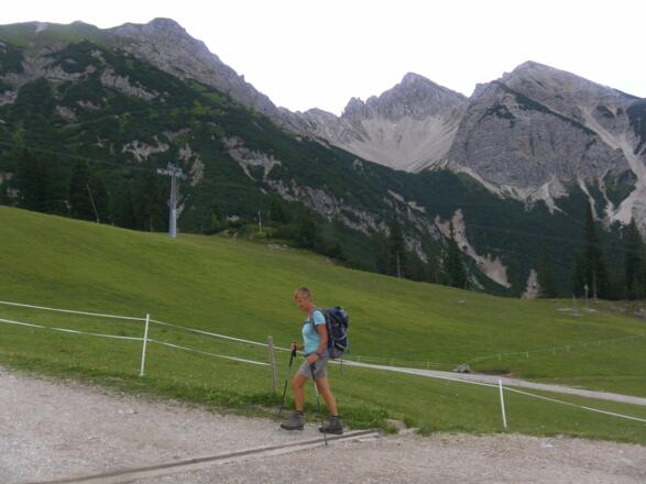 Seefelder Spitze, Reither Spitze und Härmelekopf von der Rosshütte
