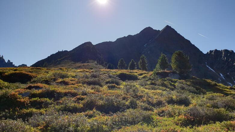 Der weitere Aufstieg zur Zwölferspitze