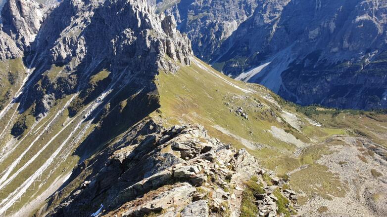 Abstieg zum Zwölfernieder