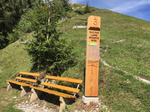 Station des Kulturlandschaftsweg