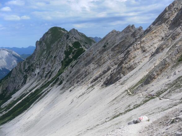 Rückblick zur Seefelder spitze