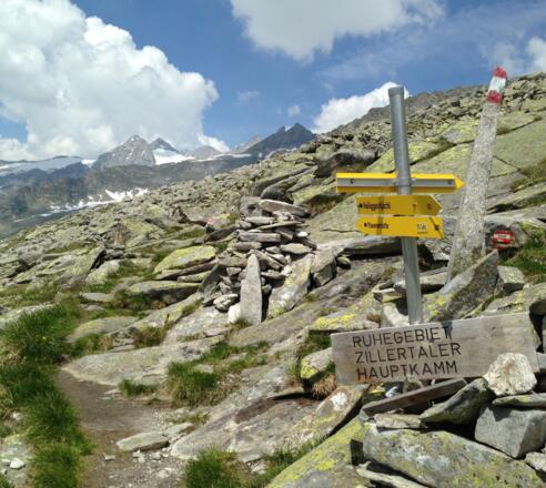 Aufstieg zur Plauener Hütte