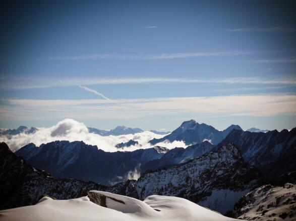 Ausblick beim Rotgradferner