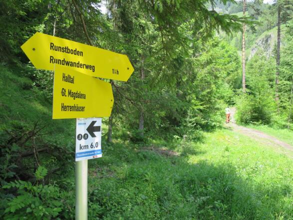 Orientierung und Wegfindung - kein Problem.