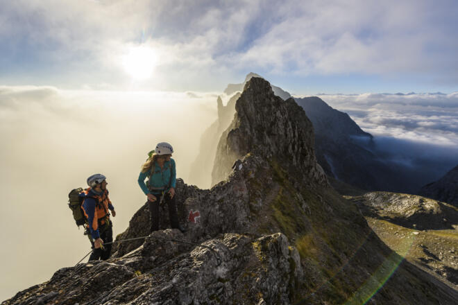 Lamsenspitze Klettersteig