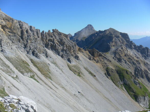 Ob der Mauer, Lämpermahdspitze und Serles