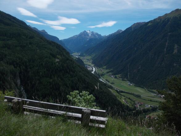 Übersachsen - ein &quot;Balkon&quot; mit Blick aufs Obere Inntal
