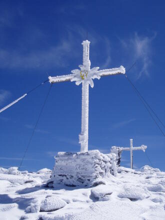 Einer der möglichen Gipfel: Die Wollbachspitze