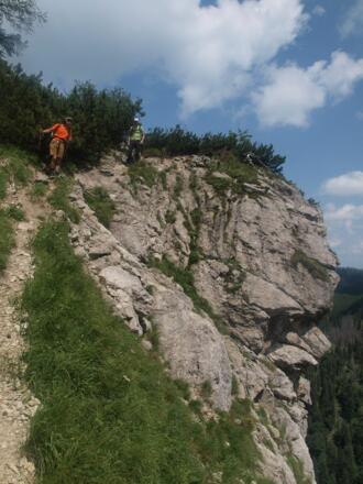Der Seekopf wird überstiegen