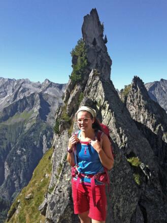 Auf dem Aschaffenburger Höhenweg sind Schwindelfreiheit und Trittsicherheit auf jeden Fall wertvolle Wegbegleiter