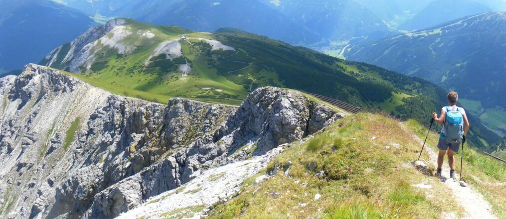 Blaser vom Ostgrat der Peilspitze
