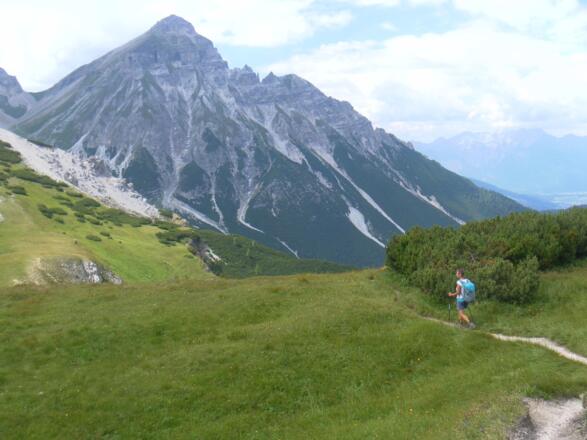 Serles vom Blaserabstieg