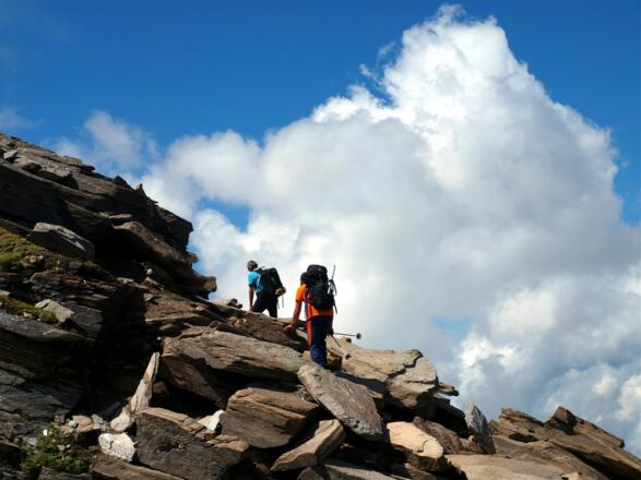 Am unteren Fochezkopf 3023m