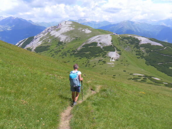 Blaser mit Blaserhütte