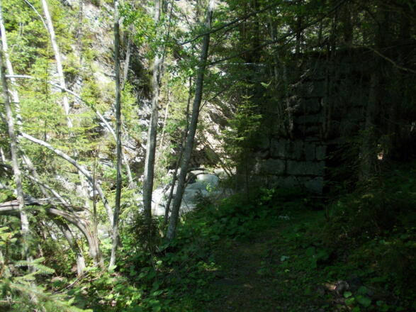 Ruinen der Klause beim &quot;Kaltenwirt&quot;