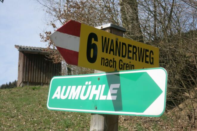 Von der Aumühle zurück nach Grein