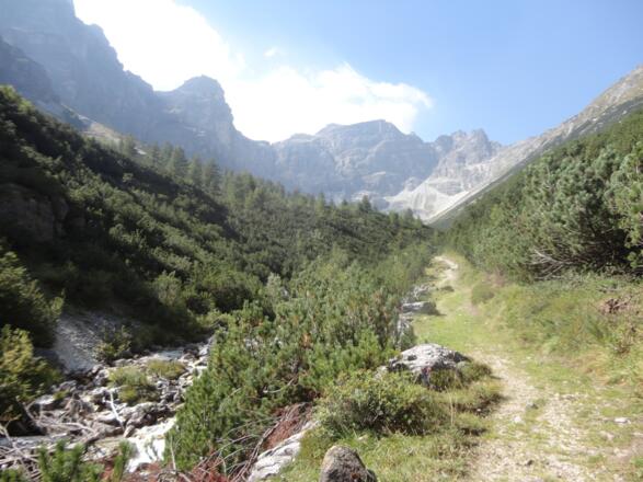 Blick in den Talschluss