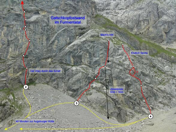 Gatschkopfostwand im Furmentatal: Mach&#039;s mit