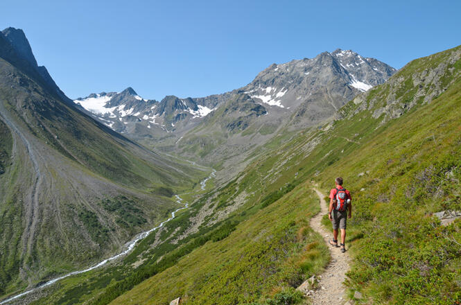 Das Längental kurz vor dem Westfalenhaus.