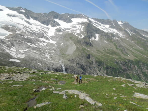 Große Weidalm Übergang zum Gletscher am Habachtalschluß