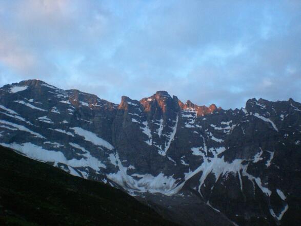 Aufstieg zur Geraer Hütte