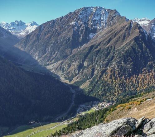 Das Gleirschtal und St. Sigmund.