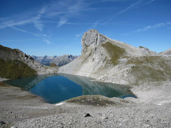 Oberer Seewisee und Seeköpfle 2562m