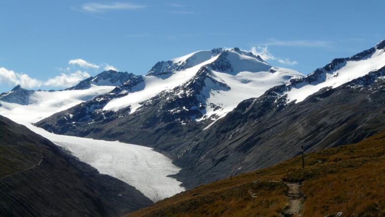 Absteig zum Hochjoch-Hospiz