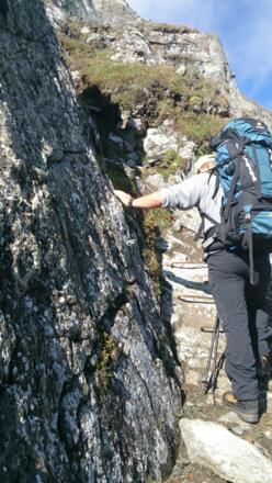 Aufstieg zur Bösen Wand