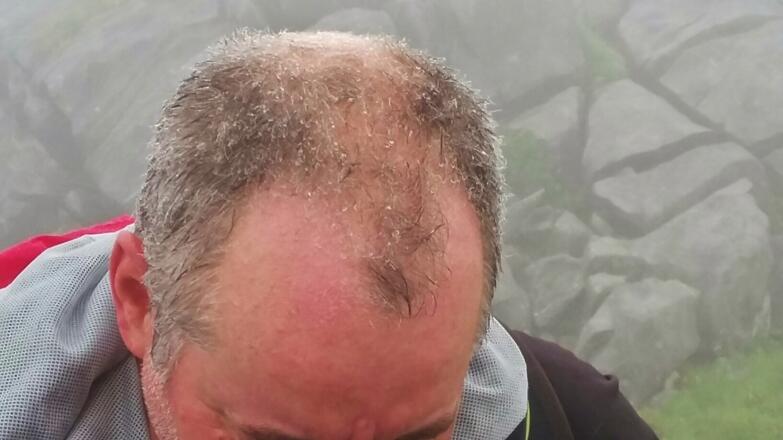 Scheiß-Wetter-Taft - die Frisur sitzt