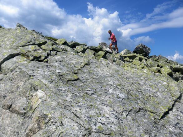Block- und Plattengrat zum Mahdleitenkopf