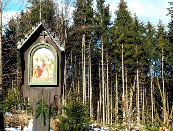 Taferl auf der Lichtung 875m, Simon hilft Jesus...