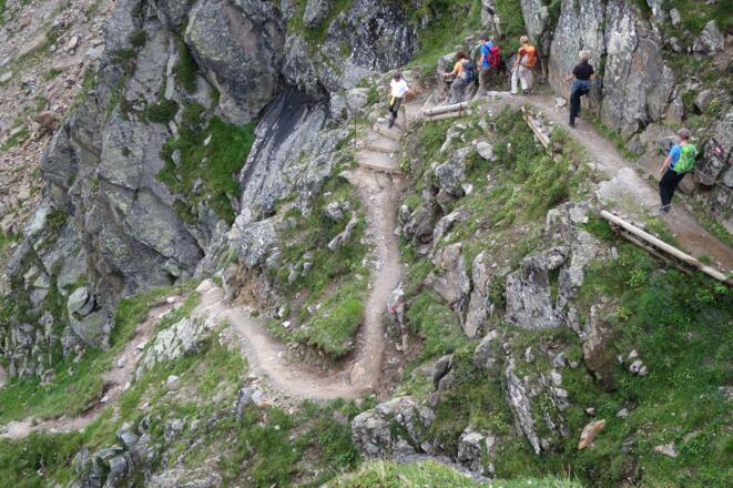 Hier eine kleine Steigansicht.