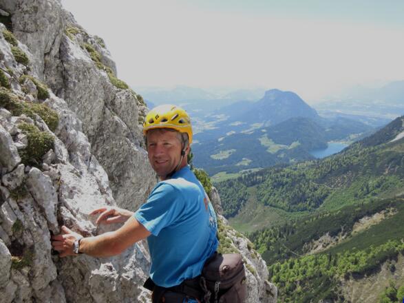 schön mit DEM Gebietskenner unterwegs zu sein: Markus Stadler