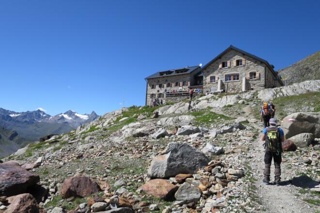 Die Braunschweigerhütte.