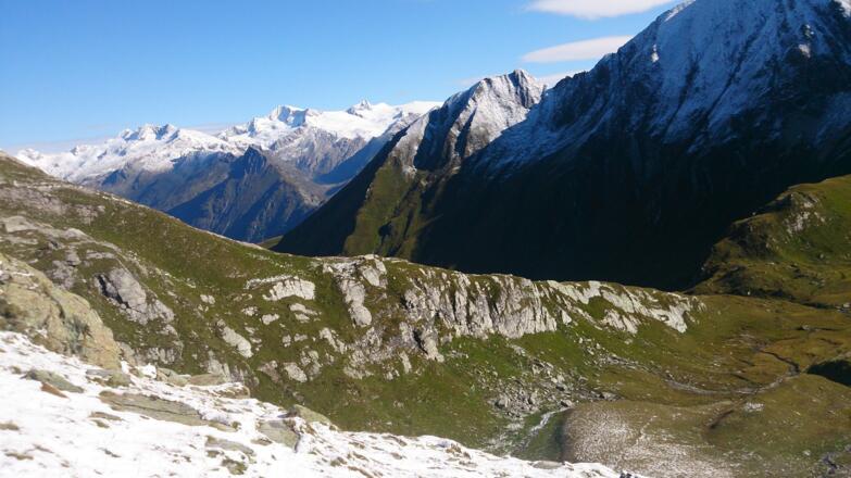 Auf dem Weg zum Kleinbachtal