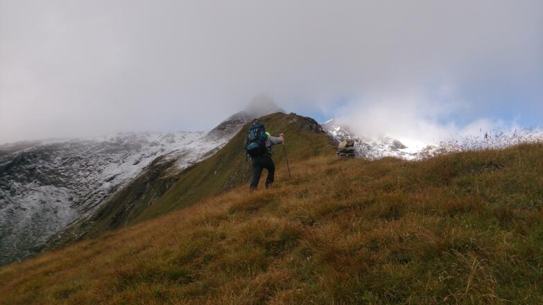 Auf dem Rücken zur Bösen Wand