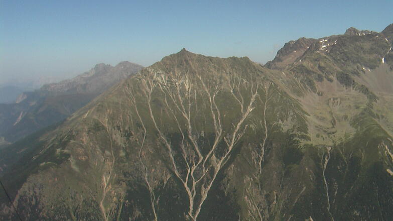 Blick auf das Hörndle vom Gamskogel