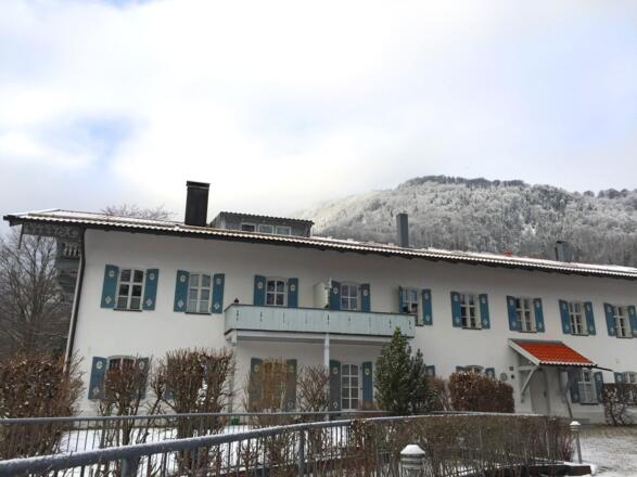Haus im Winter
